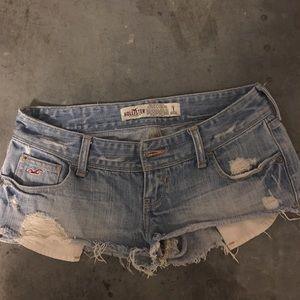 Hollister denim shorts